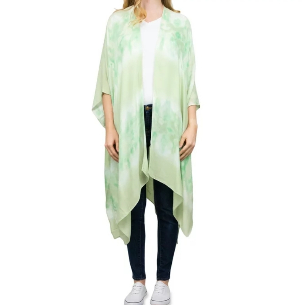 Dreamy Tye dye kimono Layering duster wrap top